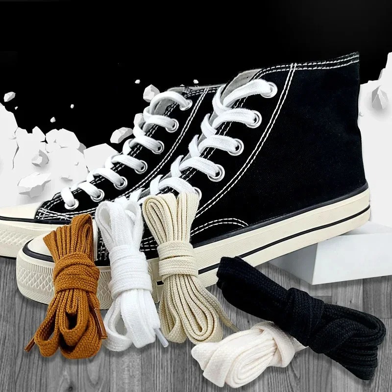 Premium Flat Shoelaces with Hi - Lace Replacement Flat ulasan dan harga