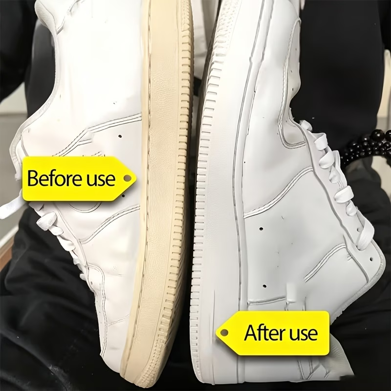 White Shoe Cleaning Cream, Qui - Sneaker Care Clean ulasan dan harga