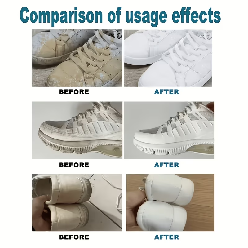 White Shoe Cleaning Cream, Qui - Sneaker Care Clean ulasan dan harga