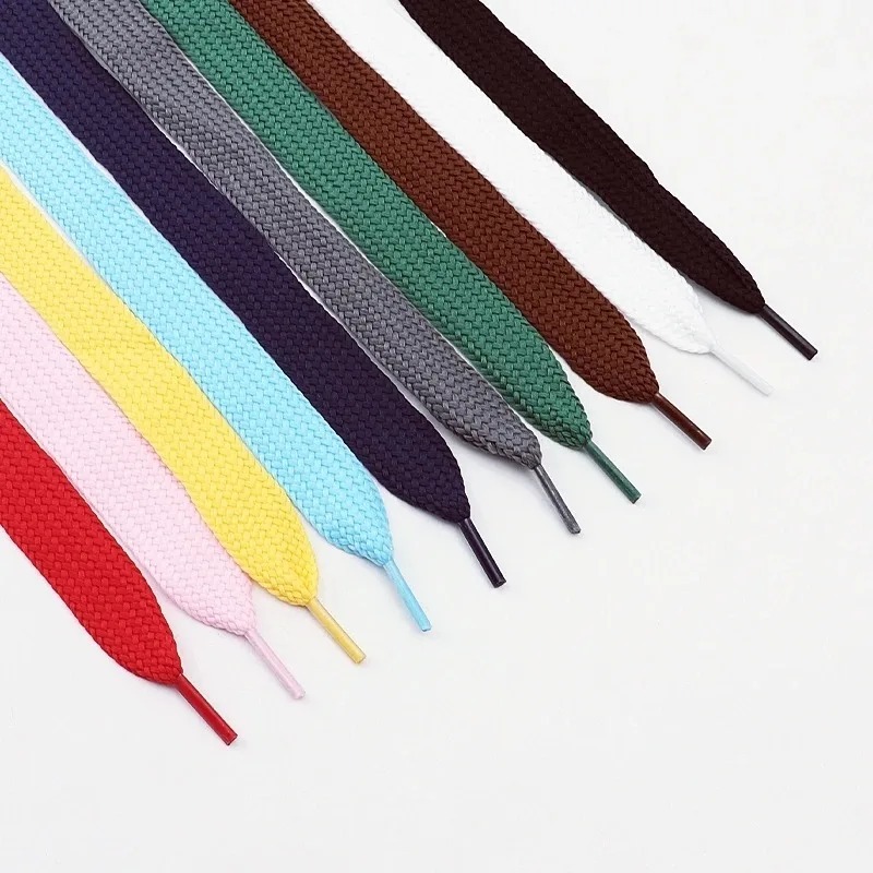 Fashion Colored Flat Shoelaces - Lace Replacement Flat ulasan dan harga