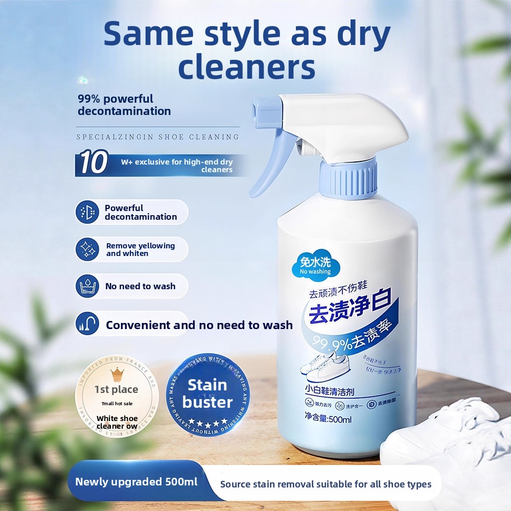 500ml white shoe cleaner no cl - Sneaker Care Suede ulasan dan harga