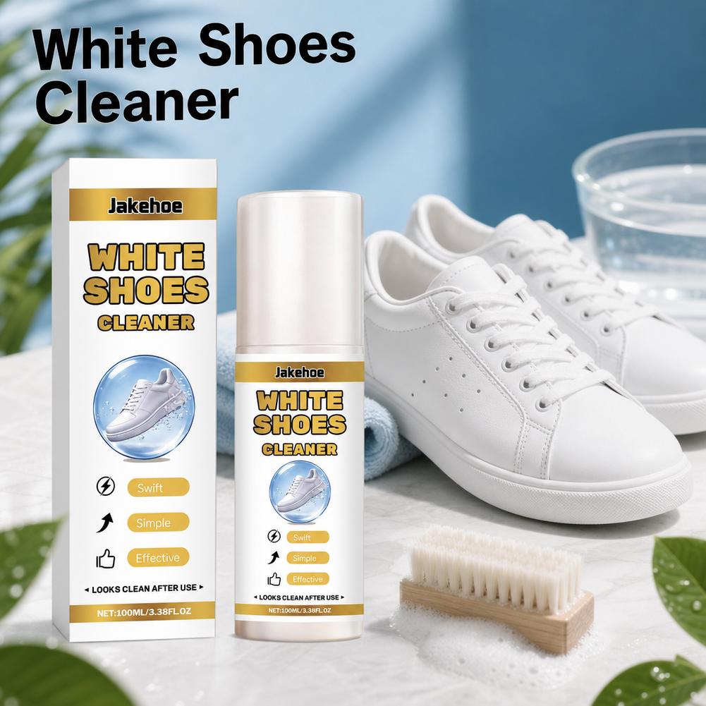 White Shoe Cleaner Spray Sneak - Sneaker Care Whitener ulasan dan harga