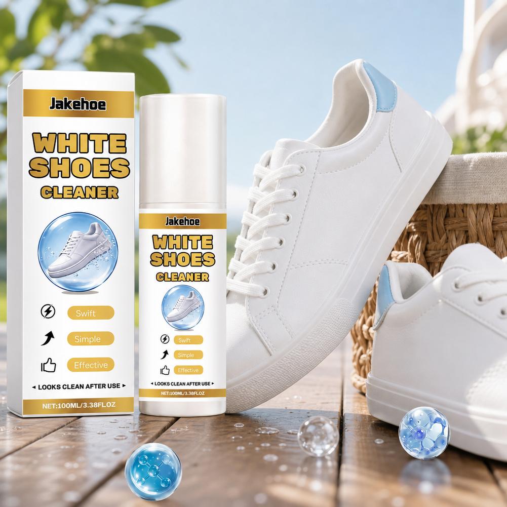 White Shoe Cleaner Spray Sneak - Sneaker Care Whitener ulasan dan harga